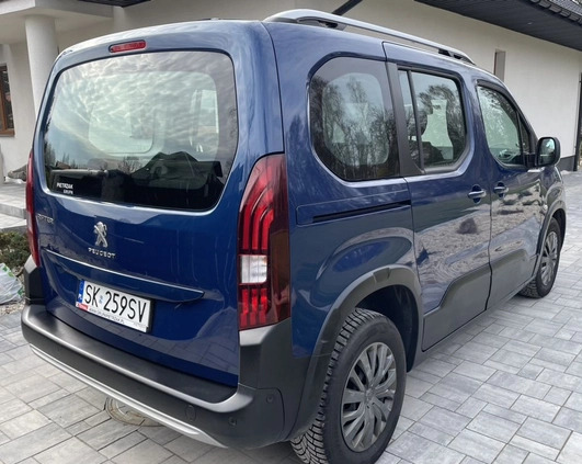 Peugeot Rifter cena 94000 przebieg: 82000, rok produkcji 2020 z Warszawa małe 254